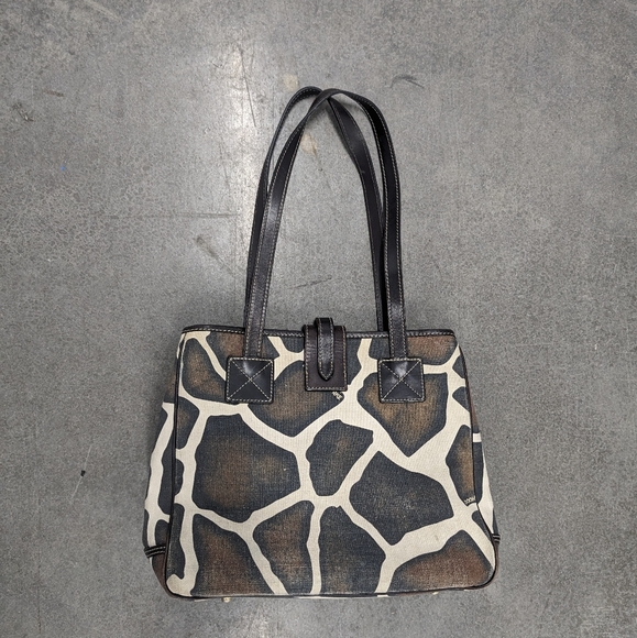 Dooney & Bourke Giraffe Print Bag - Picture 5 of 16